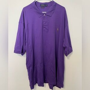 RL purple polo